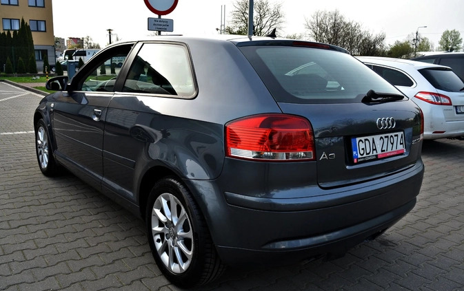 Audi A3 cena 6900 przebieg: 330000, rok produkcji 2004 z Łęczna małe 56